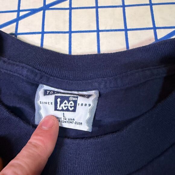 Vintage Lee Denver Broncos Super Bowl XXXII Champions T-Shirt Large USA 1998 NFL - Picture 11 of 11